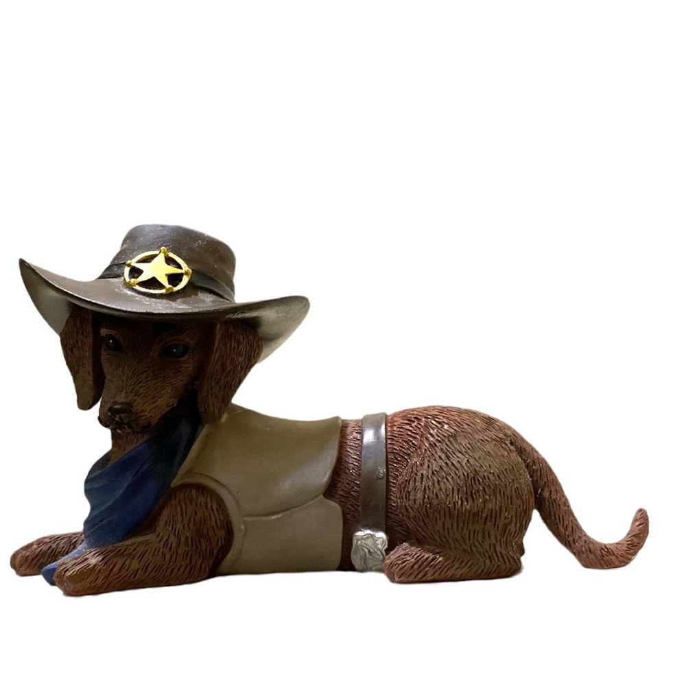 Hamilton “Spurs ‘N Furs Dachshund Cowboys" Bone-a-fide Rebel Outlaw - Picture 2 of 10